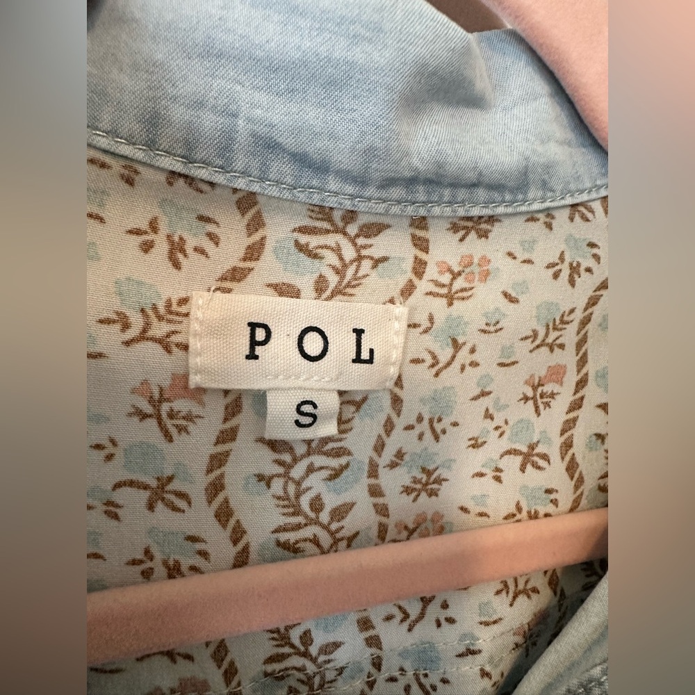 Eucpol Patchwork Denim Shirt Jacket Oversized Sma… - image 4